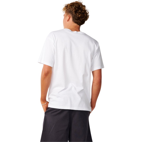 Rip Curl M&auml;nner Unordnung Balance T-Shirt 12QMTE - White